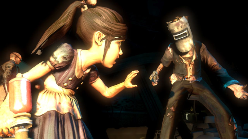 Illustration for article titled Bioshock 2 Ups The Post-Apocalyptic Creepy-Girl Ante